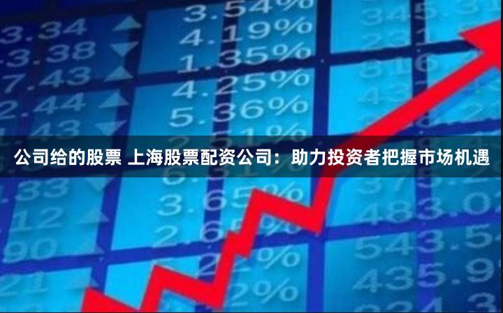 公司给的股票 上海股票配资公司：助力投资者把握市场机遇